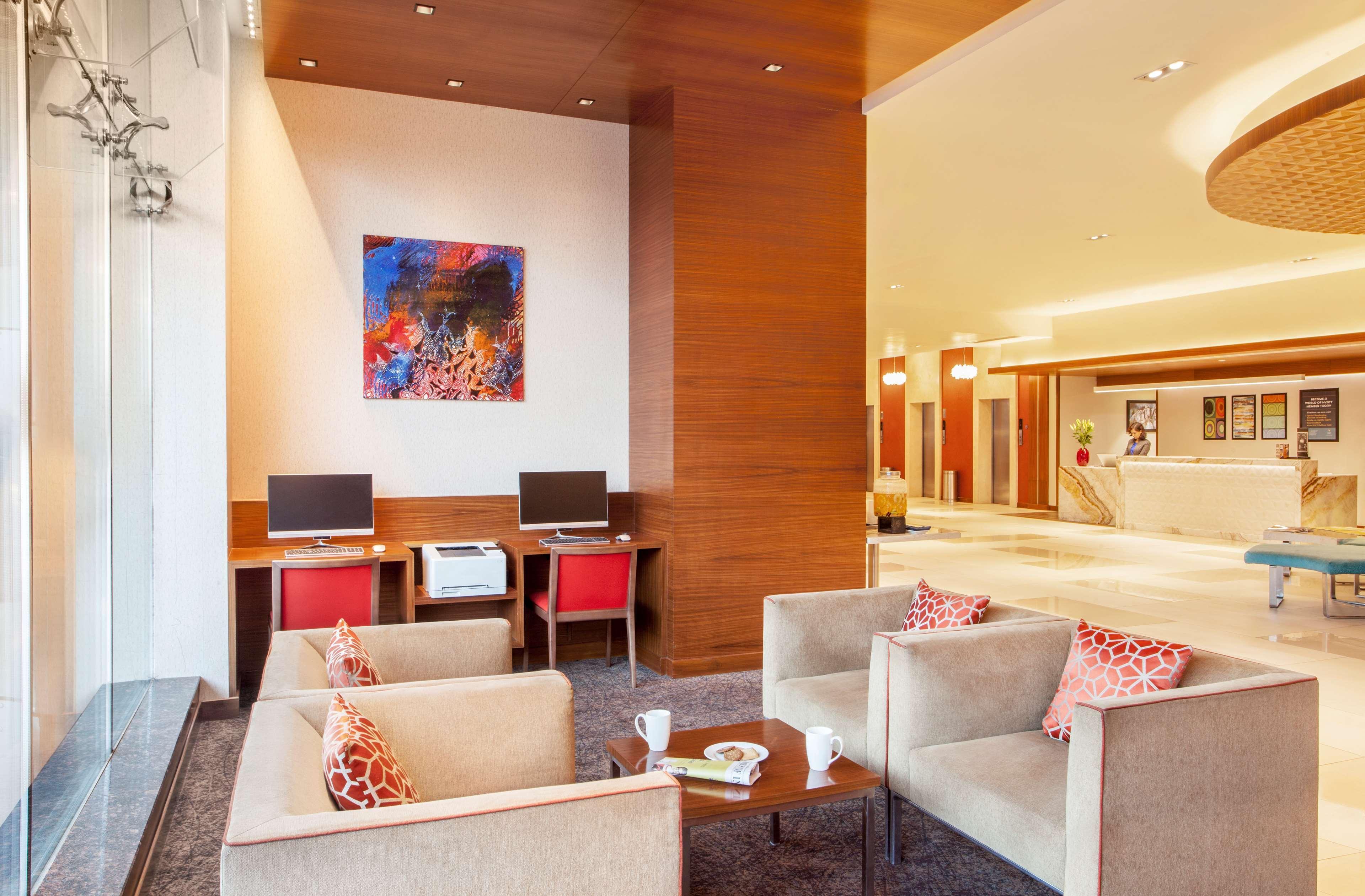 Hyatt Place Hyderabad Banjara Hills Exterior photo Business Center